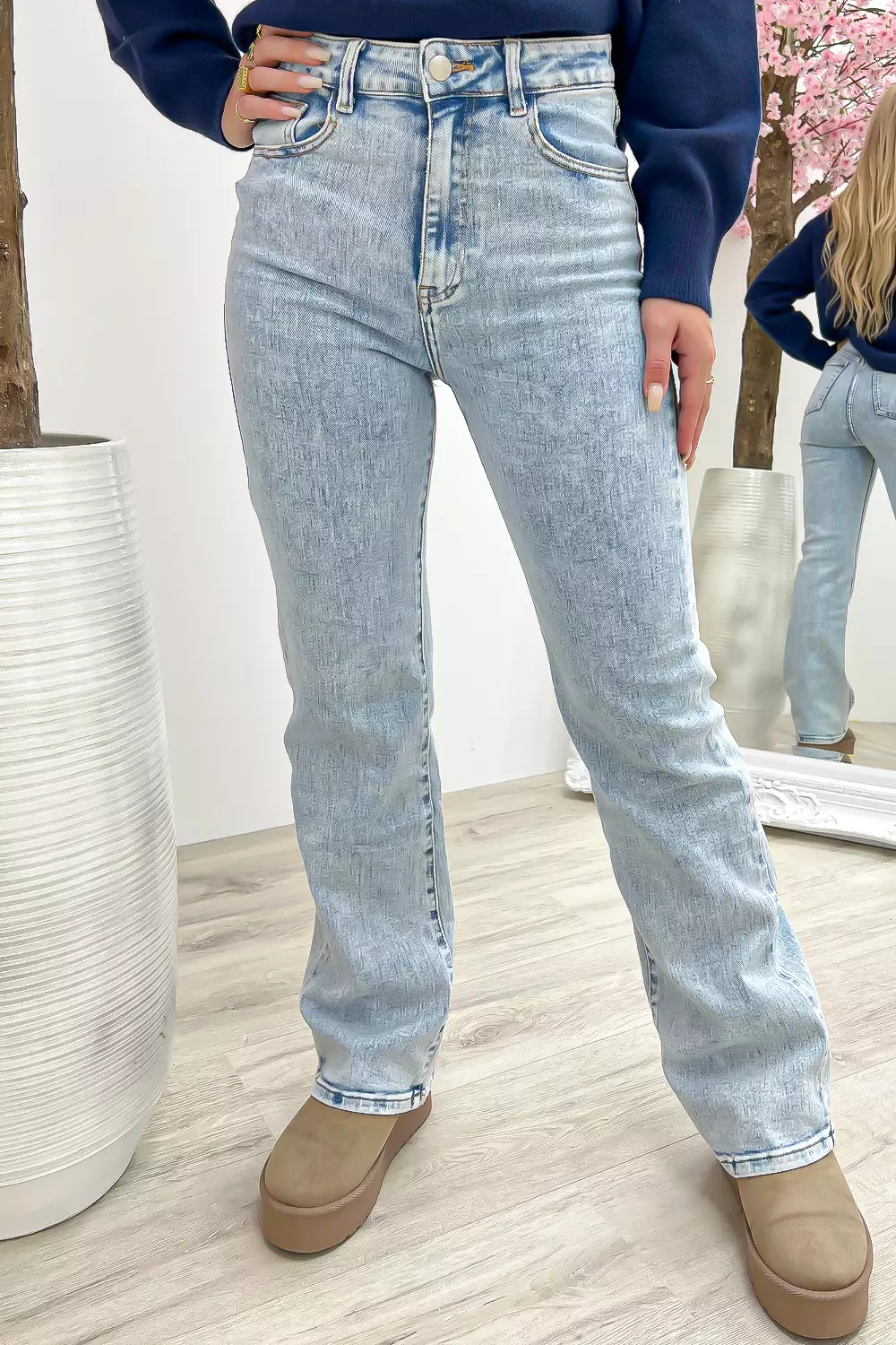 Product: Wide leg jeans RD2162 - Jeans blue